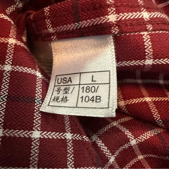 Brooks Brothers Madison Burgundy Plaid Button-Down Shirt L Classic Preppy - Picture 12 of 16